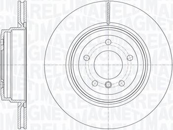 Magneti Marelli 361302040736 - Discofreno autozon.pro