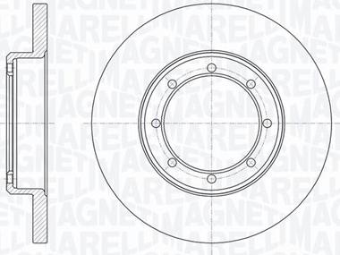 Magneti Marelli 361302040731 - Discofreno autozon.pro