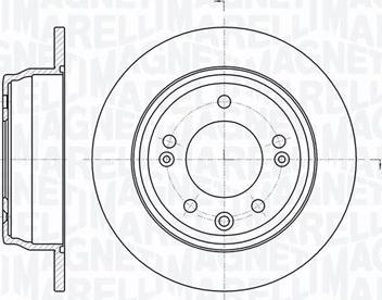 Magneti Marelli 361302040726 - Discofreno autozon.pro