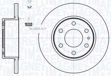 Magneti Marelli 361302040728 - Discofreno autozon.pro