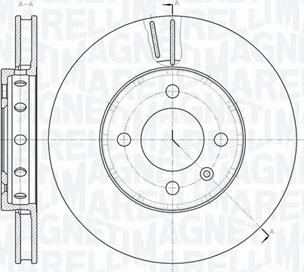 Magneti Marelli 361302040778 - Discofreno autozon.pro