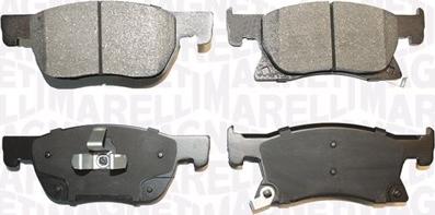 Magneti Marelli 363916060918 - Kit pastiglie freno, Freno a disco autozon.pro