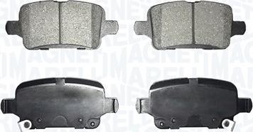 Magneti Marelli 363916060917 - Kit pastiglie freno, Freno a disco autozon.pro