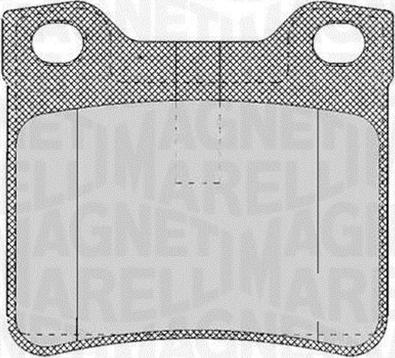 Magneti Marelli 363916060482 - Kit pastiglie freno, Freno a disco autozon.pro