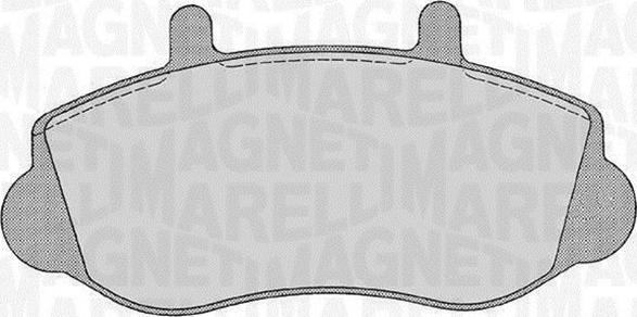 Magneti Marelli 363916060544 - Kit pastiglie freno, Freno a disco autozon.pro