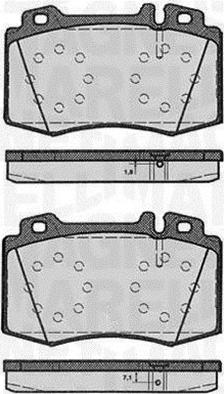 Magneti Marelli 363916060585 - Kit pastiglie freno, Freno a disco autozon.pro