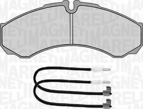 Magneti Marelli 363916060527 - Kit pastiglie freno, Freno a disco autozon.pro