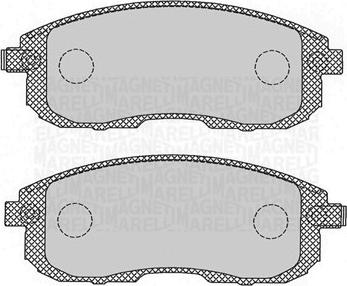 FIAT 0077365396 - Kit pastiglie freno, Freno a disco autozon.pro