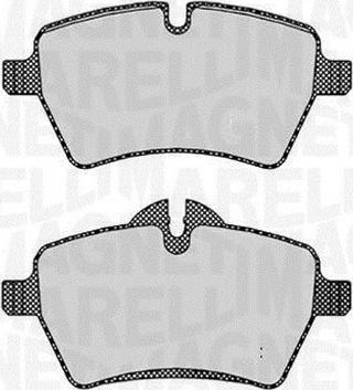 Magneti Marelli 363916060619 - Kit pastiglie freno, Freno a disco autozon.pro