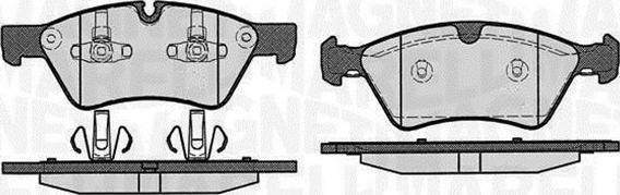 Magneti Marelli 363916060639 - Kit pastiglie freno, Freno a disco autozon.pro