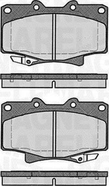 Magneti Marelli 363916060635 - Kit pastiglie freno, Freno a disco autozon.pro