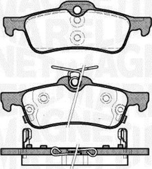 Brembo 626.1458 - Kit pastiglie freno, Freno a disco autozon.pro