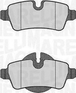 Magneti Marelli 363916060626 - Kit pastiglie freno, Freno a disco autozon.pro