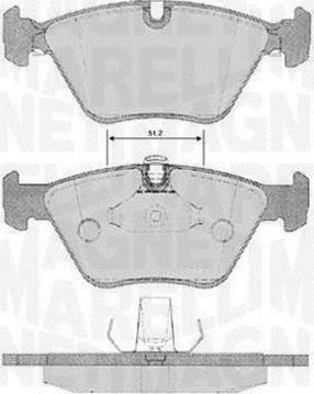 Magneti Marelli 363916060159 - Kit pastiglie freno, Freno a disco autozon.pro