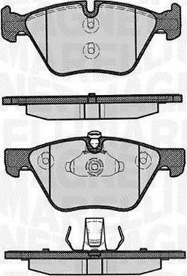 Magneti Marelli 363916060156 - Kit pastiglie freno, Freno a disco autozon.pro