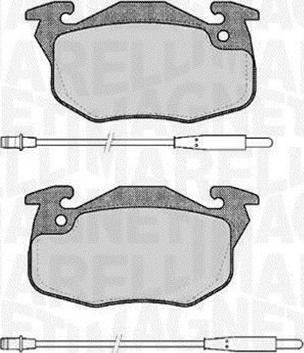 Magneti Marelli 363916060168 - Kit pastiglie freno, Freno a disco autozon.pro