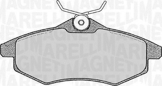 Magneti Marelli 363916060173 - Kit pastiglie freno, Freno a disco autozon.pro