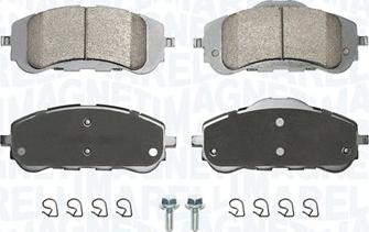 Magneti Marelli 363916060890 - Kit pastiglie freno, Freno a disco autozon.pro