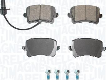 Magneti Marelli 363916060868 - Kit pastiglie freno, Freno a disco autozon.pro