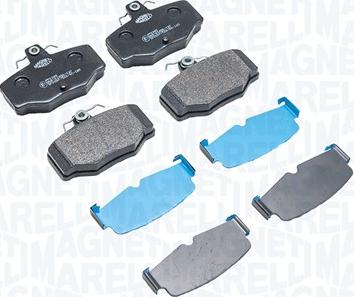 Magneti Marelli 363916060345 - Kit pastiglie freno, Freno a disco autozon.pro