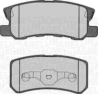 Magneti Marelli 363916060340 - Kit pastiglie freno, Freno a disco autozon.pro