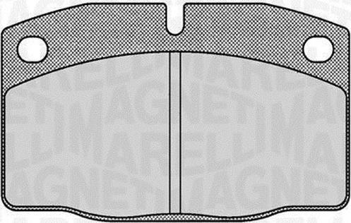 Magneti Marelli 363916060354 - Kit pastiglie freno, Freno a disco autozon.pro