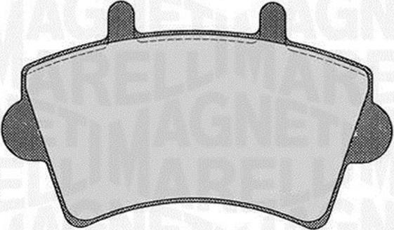 Magneti Marelli 363916060366 - Kit pastiglie freno, Freno a disco autozon.pro