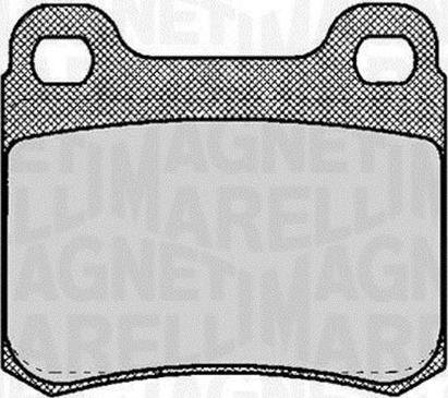 Magneti Marelli 363916060304 - Kit pastiglie freno, Freno a disco autozon.pro