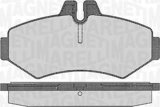 Magneti Marelli 363916060319 - Kit pastiglie freno, Freno a disco autozon.pro