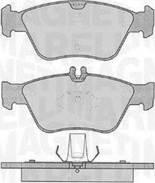 Magneti Marelli 363916060310 - Kit pastiglie freno, Freno a disco autozon.pro