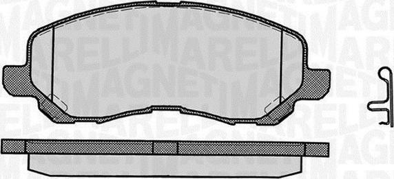 Magneti Marelli 363916060338 - Kit pastiglie freno, Freno a disco autozon.pro