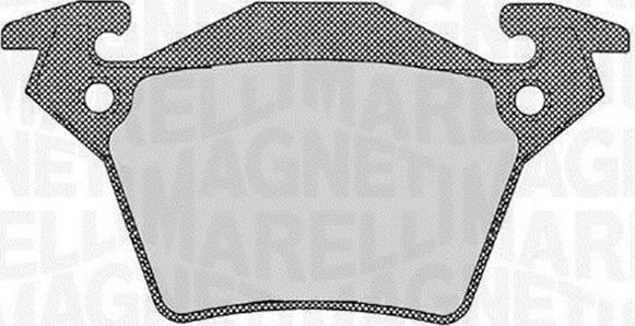 Magneti Marelli 363916060328 - Kit pastiglie freno, Freno a disco autozon.pro