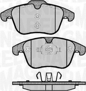 Magneti Marelli 363916060263 - Kit pastiglie freno, Freno a disco autozon.pro