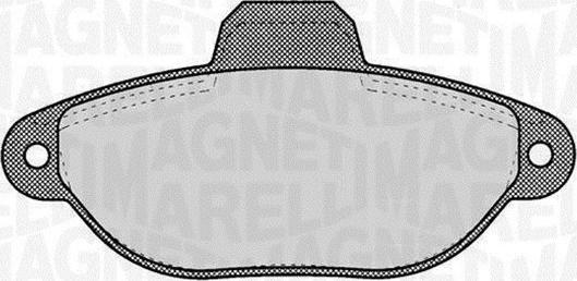 Magneti Marelli 363916060220 - Kit pastiglie freno, Freno a disco autozon.pro