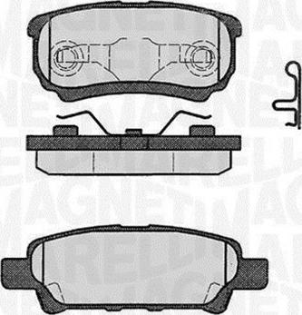 Magneti Marelli 363916060285 - Kit pastiglie freno, Freno a disco autozon.pro