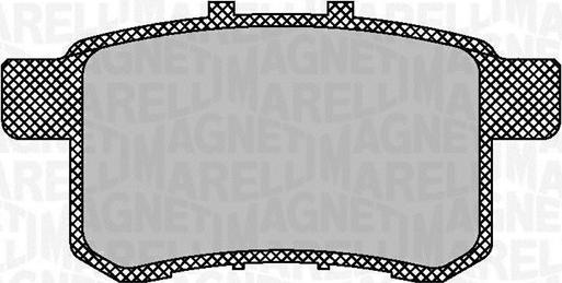 Magneti Marelli 363916060703 - Kit pastiglie freno, Freno a disco autozon.pro