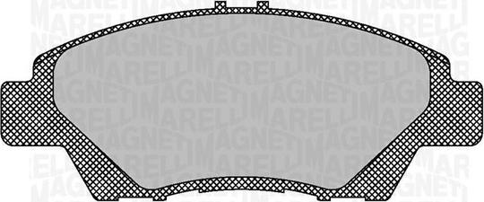 Magneti Marelli 363916060707 - Kit pastiglie freno, Freno a disco autozon.pro