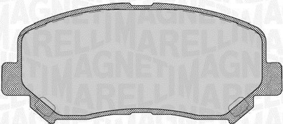 Magneti Marelli 363916060710 - Kit pastiglie freno, Freno a disco autozon.pro