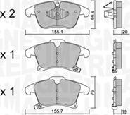 Magneti Marelli 363916061192 - Kit pastiglie freno, Freno a disco autozon.pro