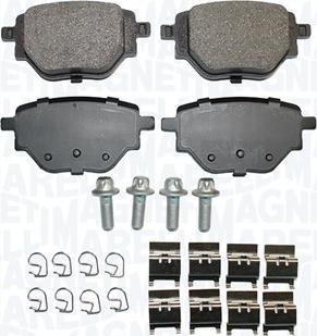 Magneti Marelli 363916061244 - Kit pastiglie freno, Freno a disco autozon.pro