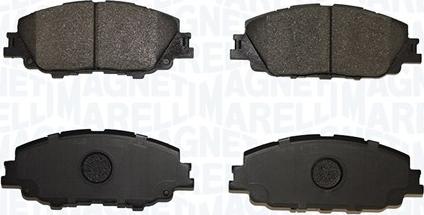 Magneti Marelli 363916061263 - Kit pastiglie freno, Freno a disco autozon.pro