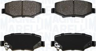 Magneti Marelli 363916061272 - Kit pastiglie freno, Freno a disco autozon.pro