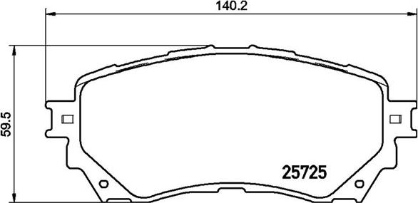 Magneti Marelli 363700449048 - Kit pastiglie freno, Freno a disco autozon.pro