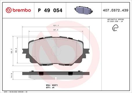 Magneti Marelli 363700449054 - Kit pastiglie freno, Freno a disco autozon.pro