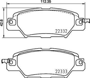 Magneti Marelli 363700449053 - Kit pastiglie freno, Freno a disco autozon.pro