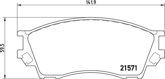 Magneti Marelli 363700449019 - Kit pastiglie freno, Freno a disco autozon.pro