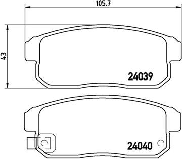 Magneti Marelli 363700449035 - Kit pastiglie freno, Freno a disco autozon.pro