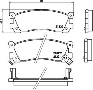 Magneti Marelli 363700449025 - Kit pastiglie freno, Freno a disco autozon.pro