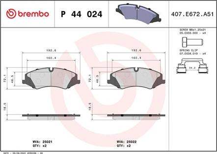 Magneti Marelli 363700444024 - Kit pastiglie freno, Freno a disco autozon.pro