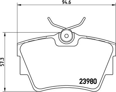 Magneti Marelli 363700459041 - Kit pastiglie freno, Freno a disco autozon.pro